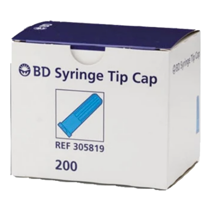 BD Luer-Lok Tip Caps | Sterile | Box of 200