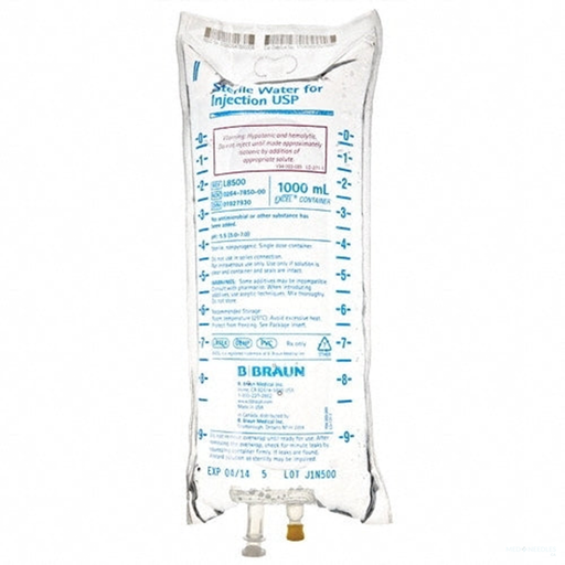 Sterile Water | USP | 1000mL | BB-L8500