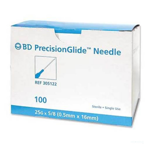 25G x 1" - BD 305125 PrecisionGlide Needle | 100 per Box