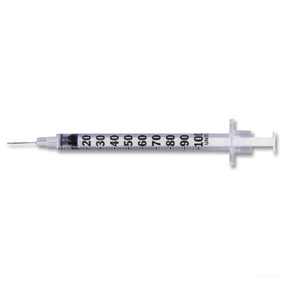 1mL | 28G x 1/2 - BD 329424 Insulin Syringe with Micro-Fine Needle | 100 per Box