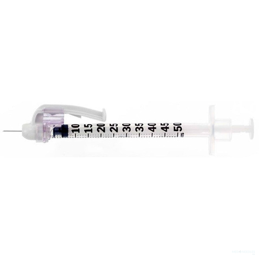 0.5mL | 30G x 5/16" - BD 305934 Safetyglide™ Insulin Syringes | 100 per Box