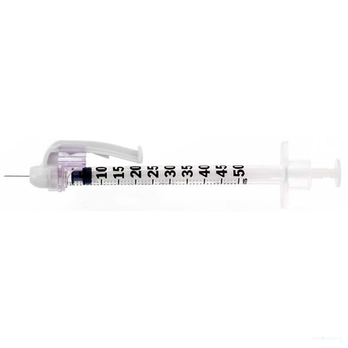 0.5mL | 29G x 1/2" - BD 305932 Safetyglide™ Insulin Syringes | 100 per Box