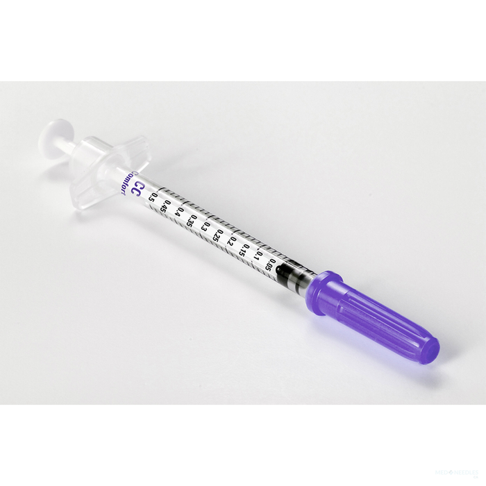 0.5mL | 31G x 5/16" Comfortox Esthetic Syringes | 100 per Box