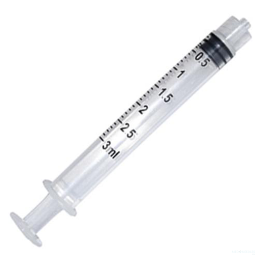 3mL - SOL-M P180003 Syringe | Luer Lock | 100 per Box