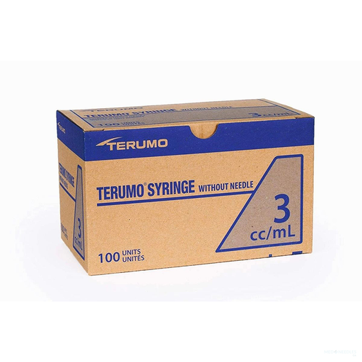 Terumo Hypodermic 3cc Syringes without Needle