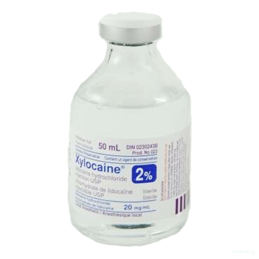 Xylocaine® Local Anesthetic Injection | 2% Plain w/Preservative | 50mL AZ-114-023